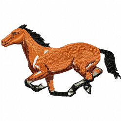 Horses Embroidery Design 2 Horses Embroidery Design 2